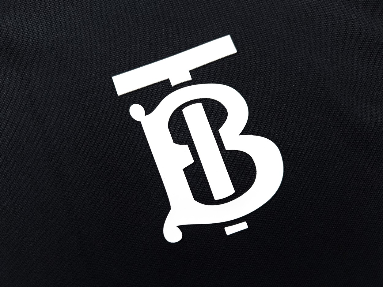 Футболка Burberry Different Letters "Black" фото № 4