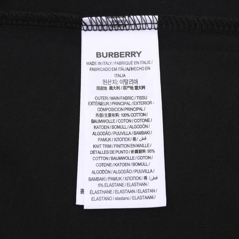 Футболка Burberry Longon-England "Black" фото № 2