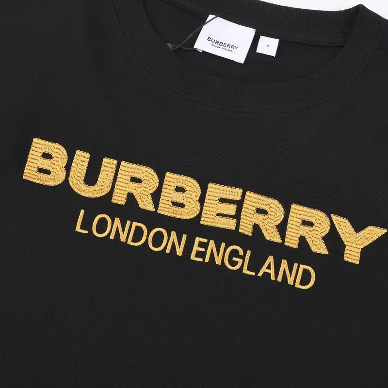 Футболка Burberry Longon-England "Black" фото № 3