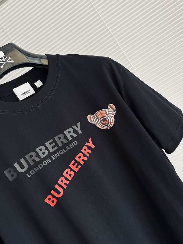 Футболка Burberry Two Inscriptions "Black" фото № 4