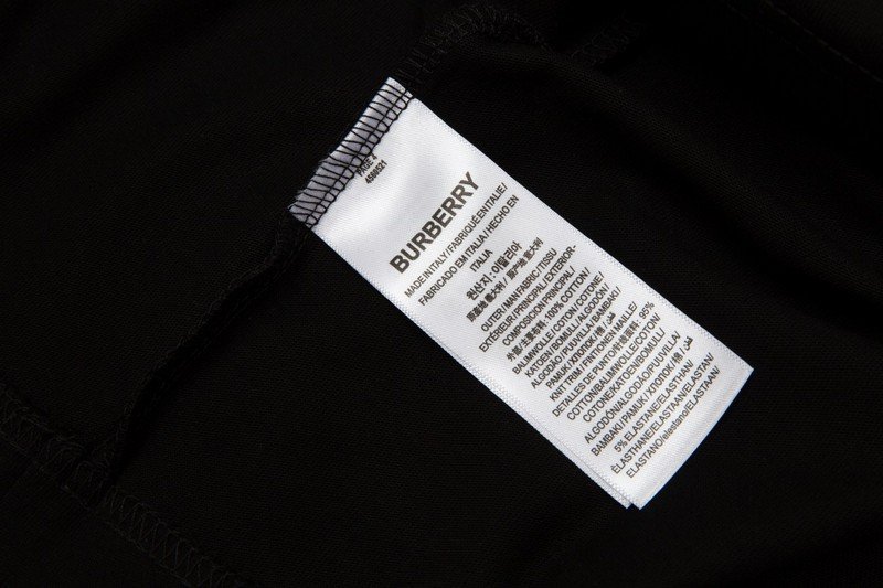 Футболка Burberry With The White Rider "Black" фото № 5