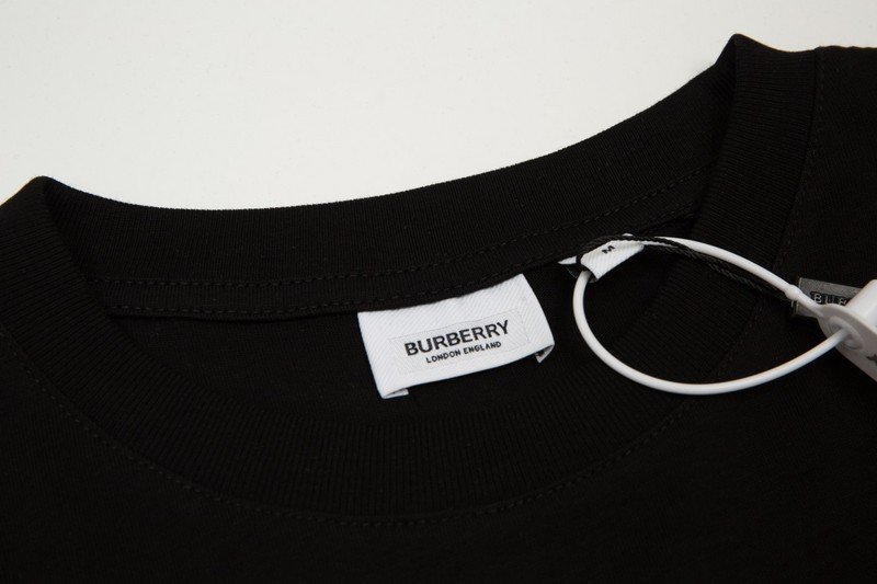 Футболка Burberry With The White Rider "Black" фото № 8