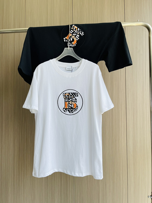 Футболка Burberry Logo In Circle "White" фото № 4