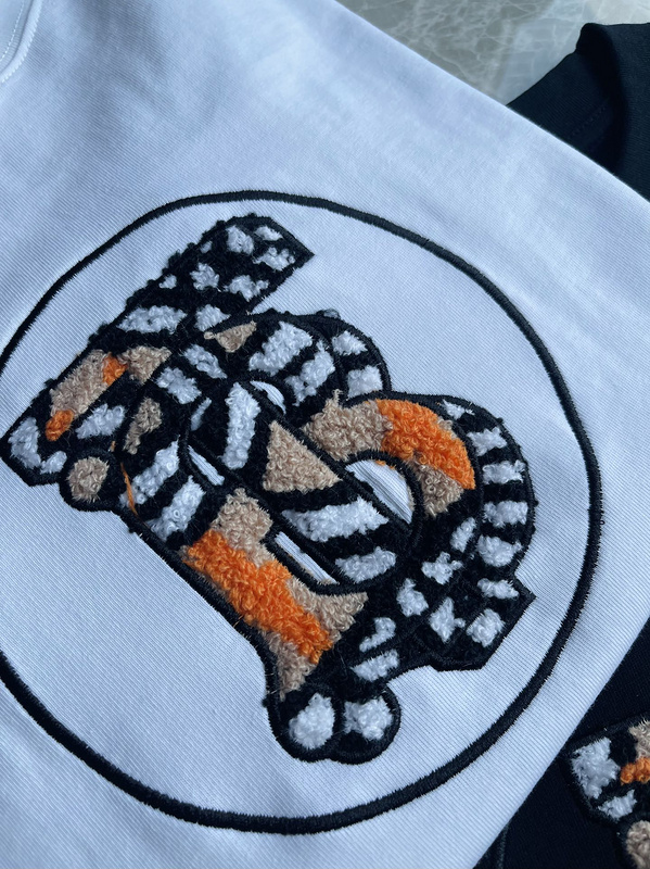 Футболка Burberry Logo In Circle "White" фото № 6