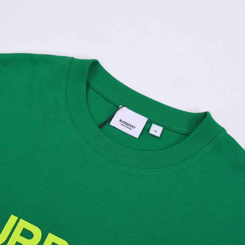 Футболка Burberry With The Brand Name "Green" фото № 4