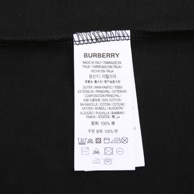 Футболка Burberry Pictures With Forest Animals "Black" фото № 4