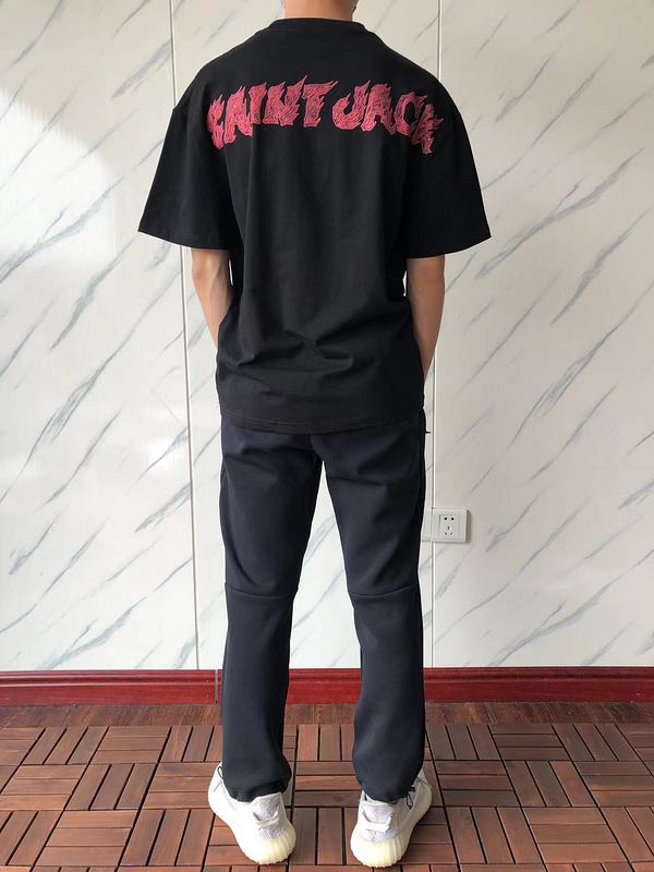 Футболка Cactus Jack Merch Image With Lettering Friend "Black" фото № 8