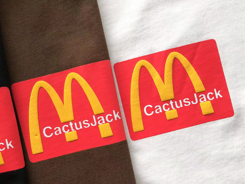 Футболка Cactus Jack Merch Big Logo From Dots "White" фото № 6