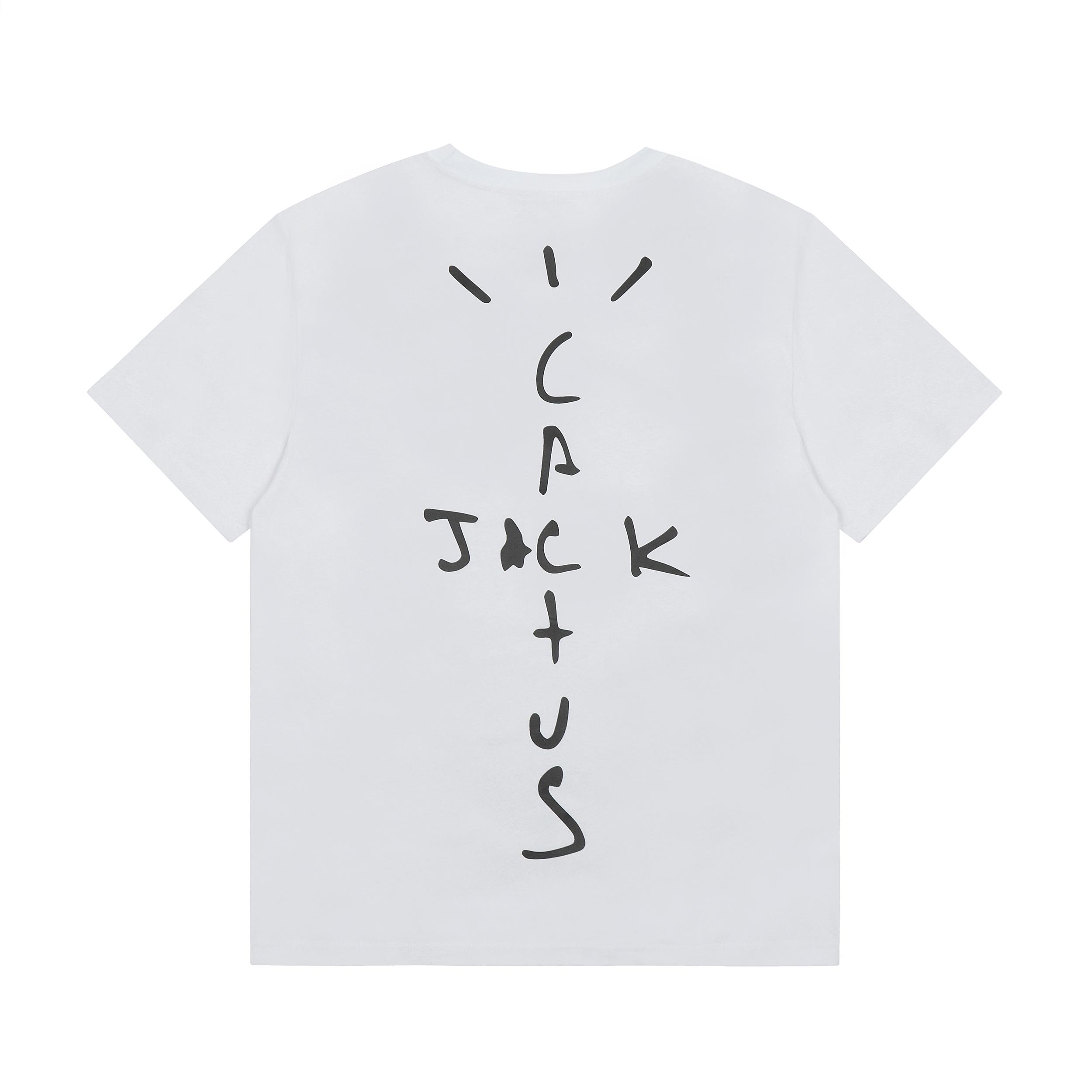 Футболка Cactus Jack Rapper "White" фото № 2