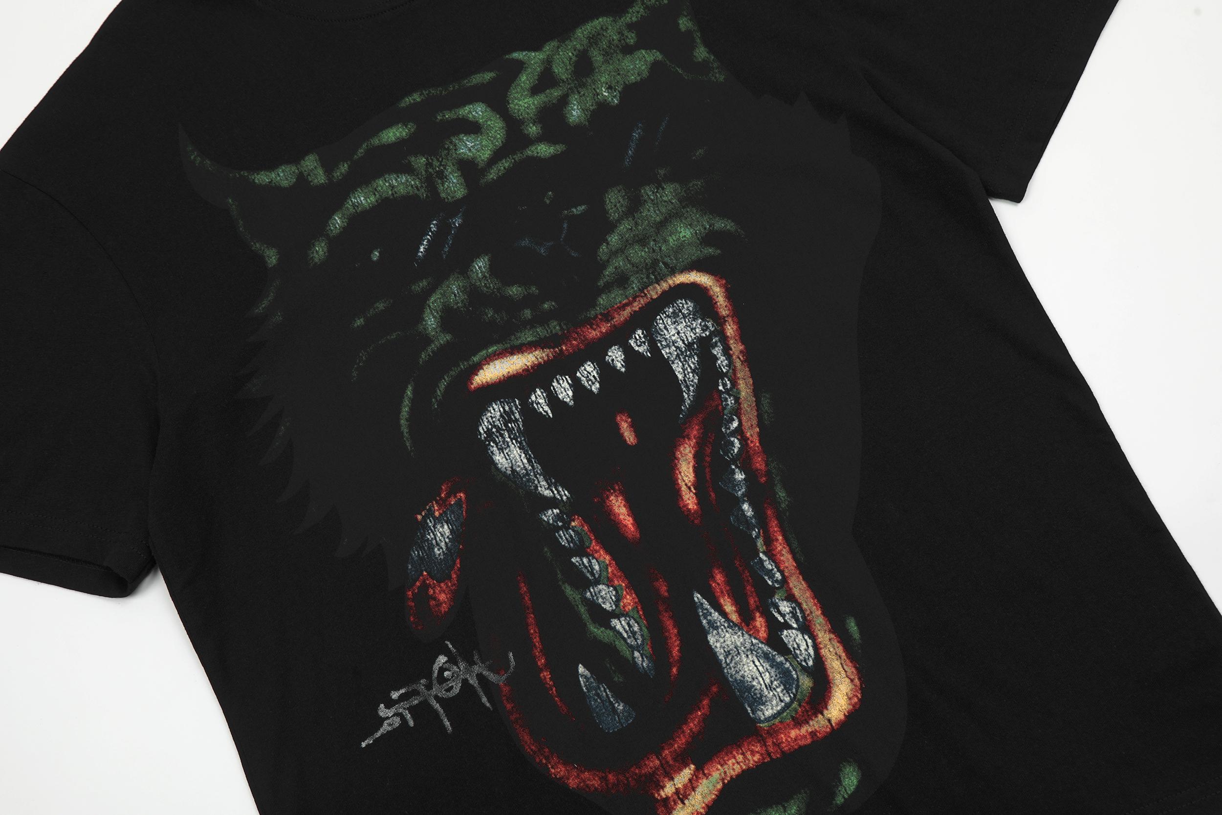 Футболка Cactus Jack Merch Utopia Circus Max Angry Beast "Black" фото № 5