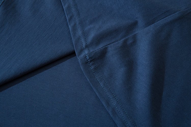 Футболка Carhartt Cotton With A Logo On The Pocket "Blue" фото № 6