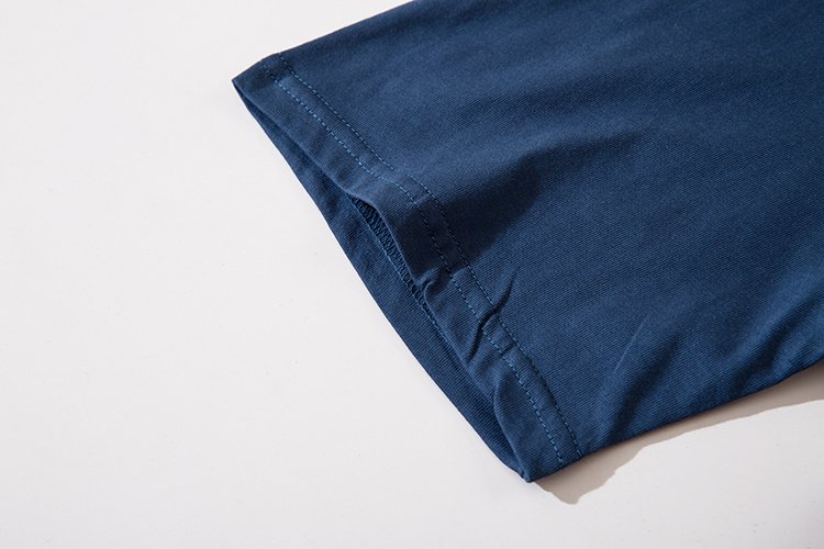 Футболка Carhartt Cotton With A Logo On The Pocket "Blue" фото № 7