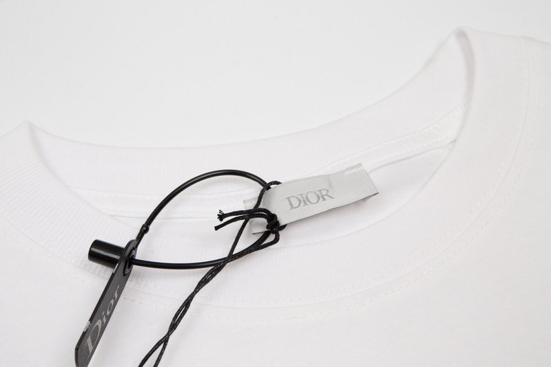 Футболка Christian Dior Logo - Monogram "White" фото № 7