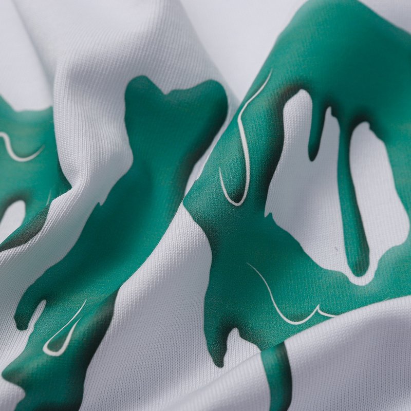 Футболка Christian Dior Leaking Logo "White" фото № 2