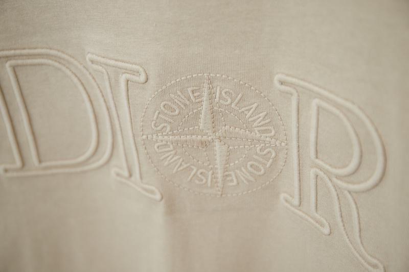 Футболка Christian Dior Stone Island "Beige" фото № 4