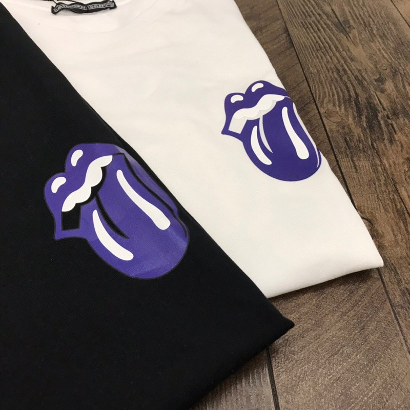 Футболка Chrome Hearts Rolling Stones Logos "Black" фото № 3