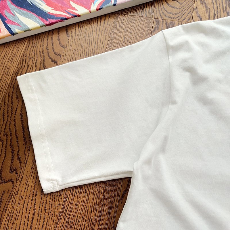 Футболка Chrome Hearts With Pink Graphic Print "White" фото № 8