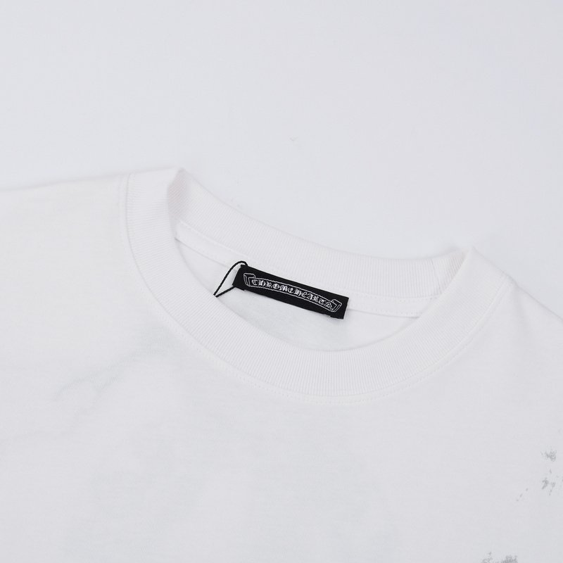 Футболка Chrome Hearts Looking "White" фото № 8