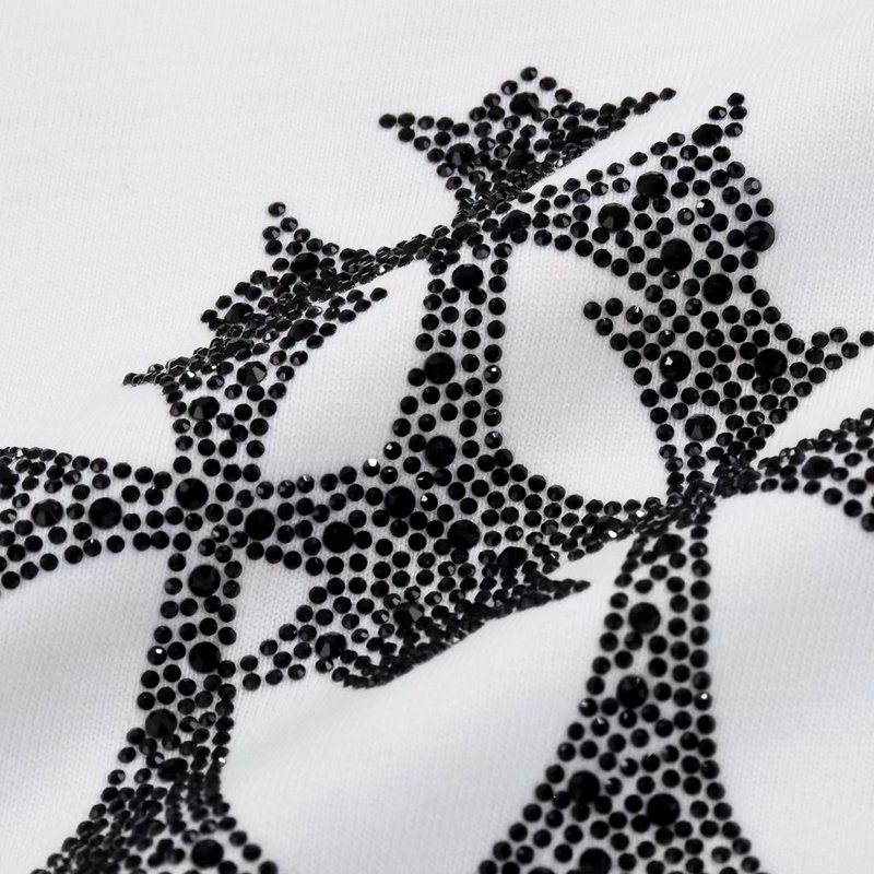 Футболка Chrome Hearts With Small Logos On The Back "White" фото № 5