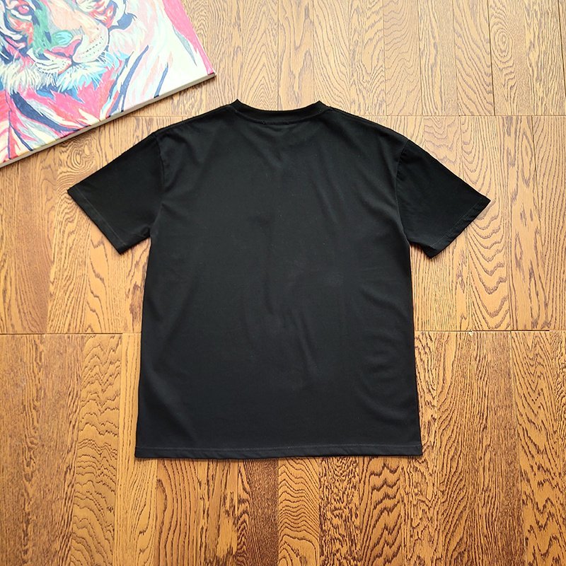 Футболка Dior With Text Print "Black" фото № 2