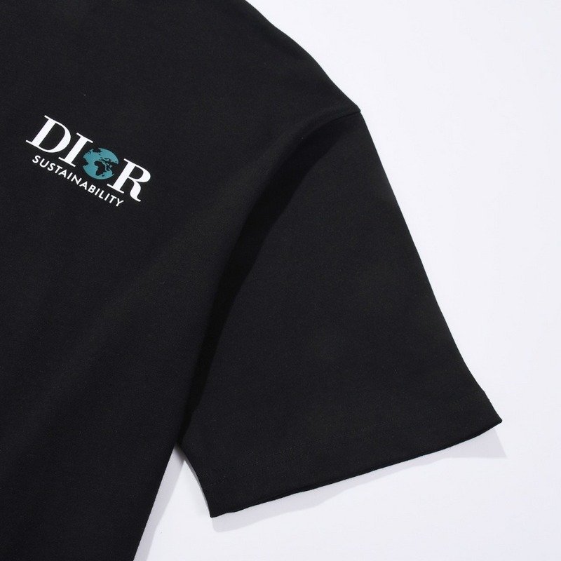 Футболка Dior Planet "Black" фото № 3