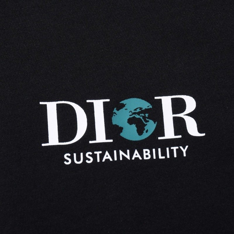 Футболка Dior Planet "Black" фото № 8