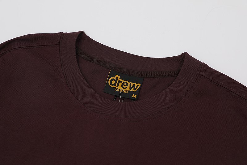 Футболка Drew House Words Instead Of Smile "Brown/Black" фото № 5