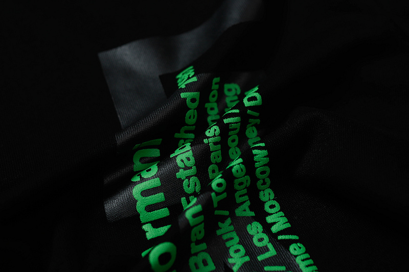 Футболка Emporio Armani With The Inscription And Letters EA "Black" фото № 3