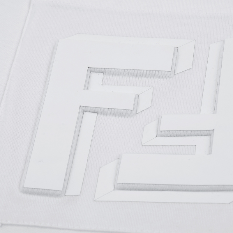 Футболка Fendi The Letter F Are Inverted "White" фото № 6