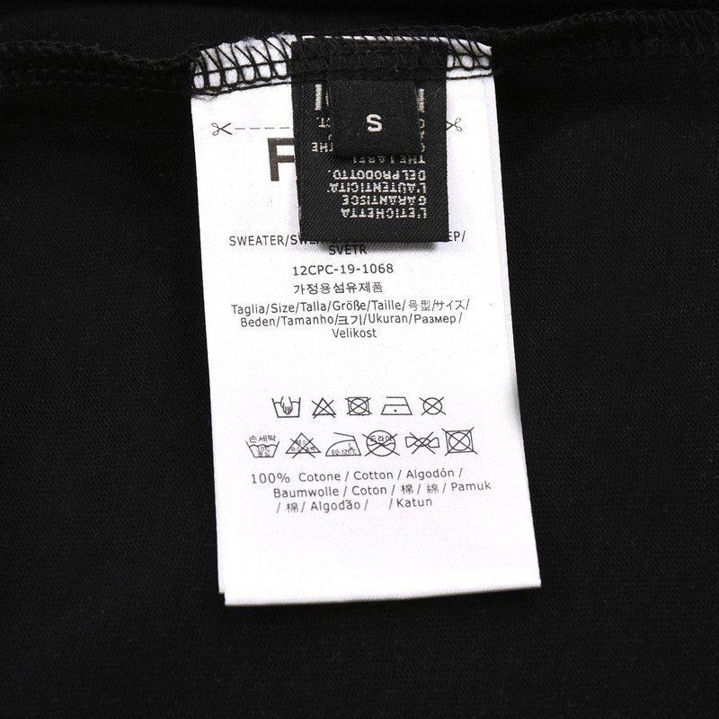 Футболка Fendi With A Happy Bear Toy Print "Black" фото № 6