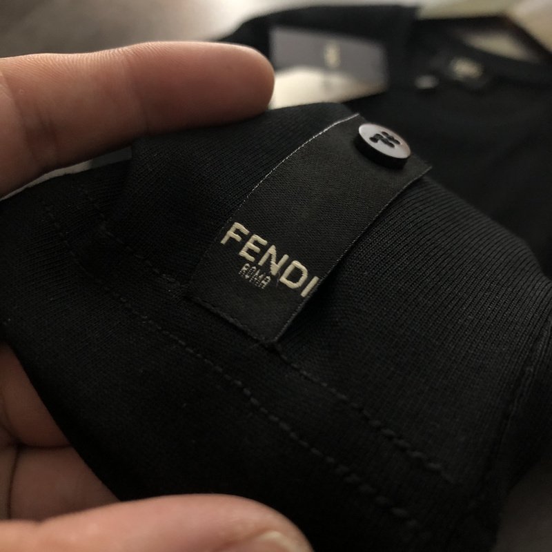 Футболка Fendi Eyes "Black" фото № 6