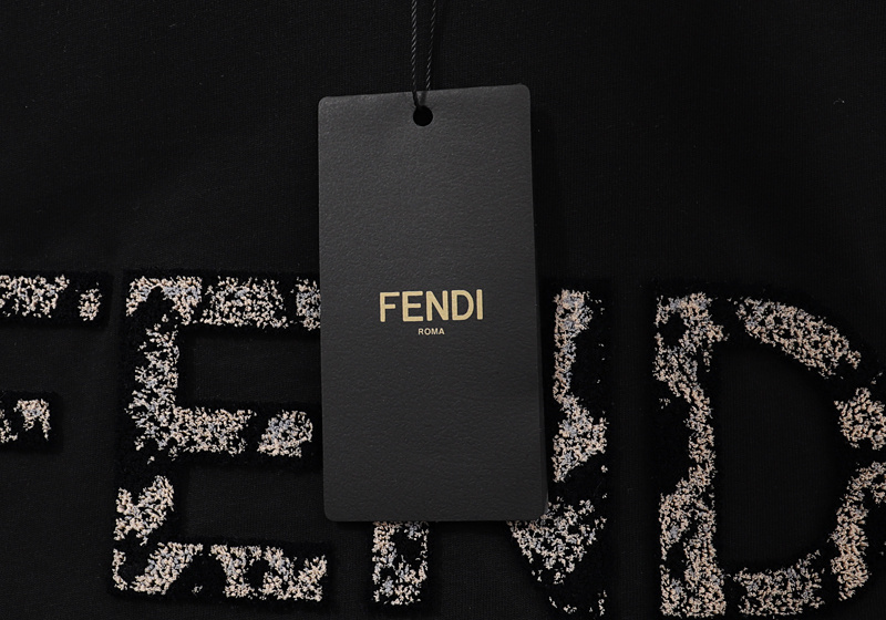 Футболка Fendi Sepia Print "Black" фото № 3