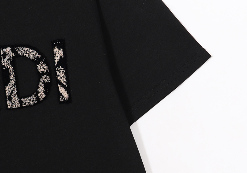 Футболка Fendi Sepia Print "Black" фото № 5