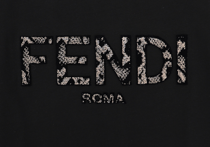 Футболка Fendi Sepia Print "Black" фото № 6