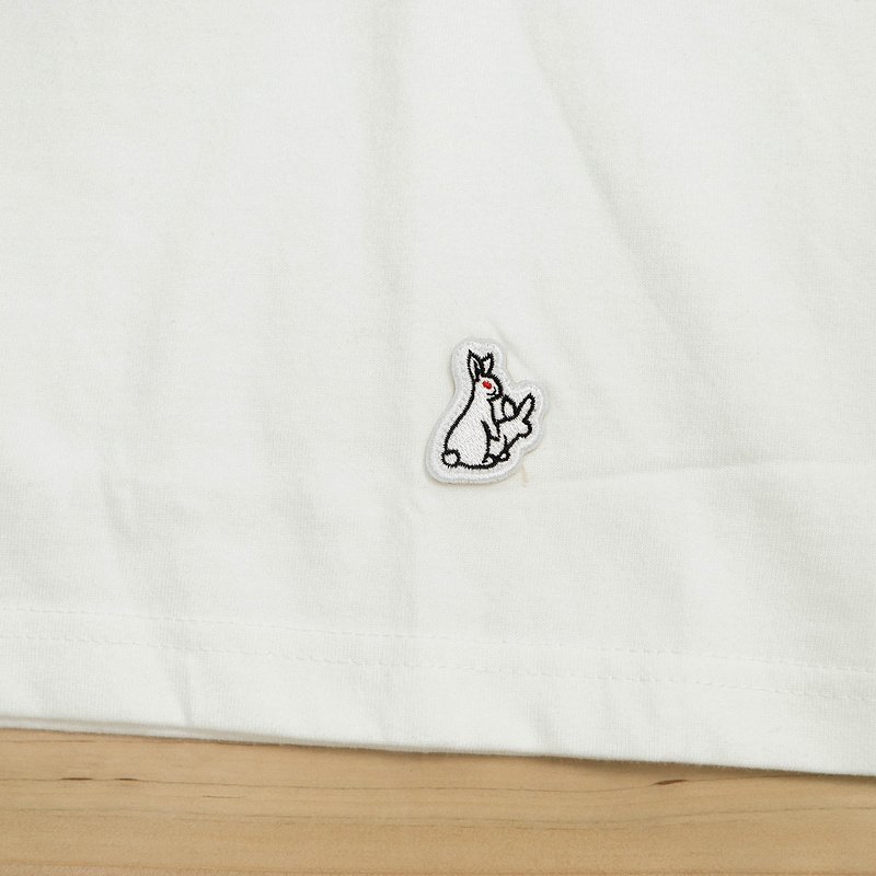 Футболка FR2 Zombi Rabbit "No Problem" "White" фото № 3