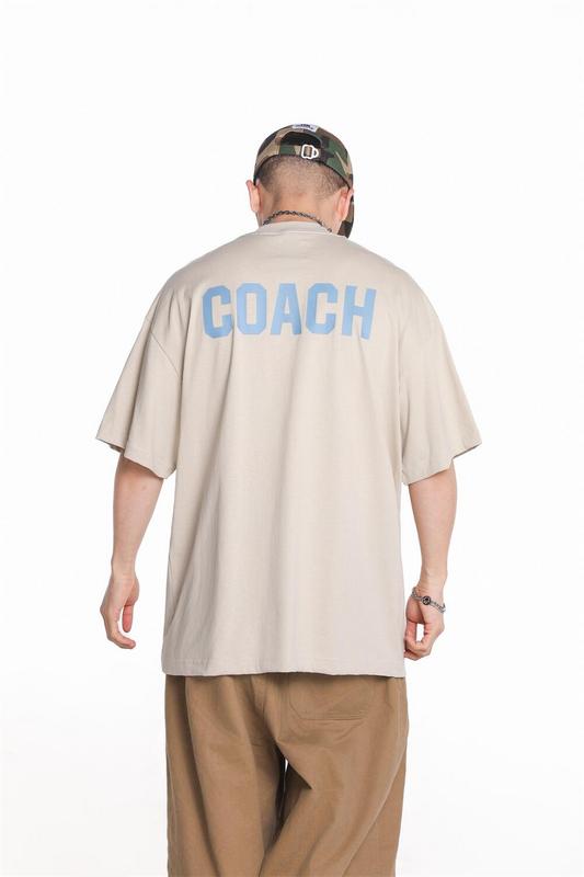 Футболка Gallery Dept Coach Logo "Gray" фото № 6