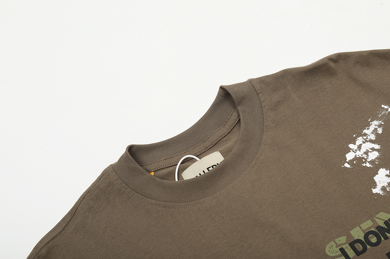 Футболка Gallery Dept White-Green Spots "Light Brown" фото № 4