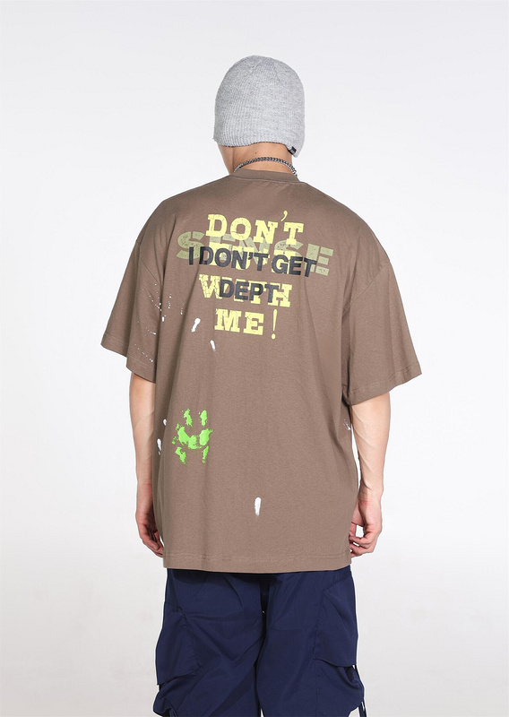 Футболка Gallery Dept White-Green Spots "Light Brown" фото № 8