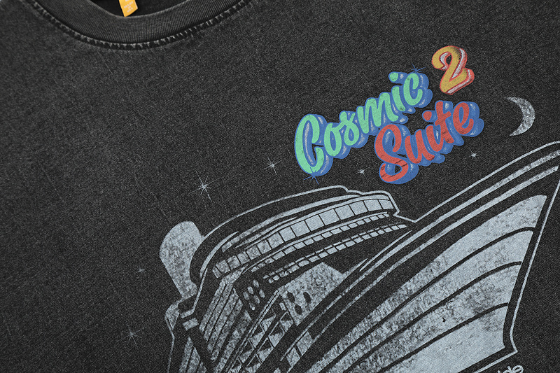 Футболка Gallery Dept Cosmic Suite "Black/Gray" фото № 4