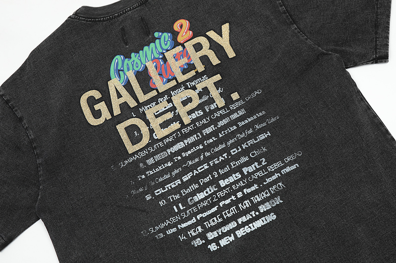 Футболка Gallery Dept Cosmic Suite "Black/Gray" фото № 7