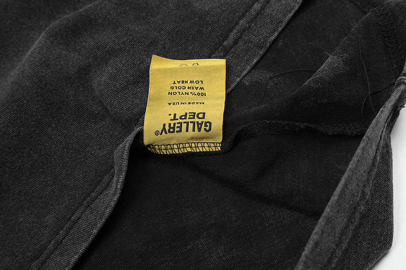 Футболка Gallery Dept Print With Burning Skulls "Black/Gray" фото № 8