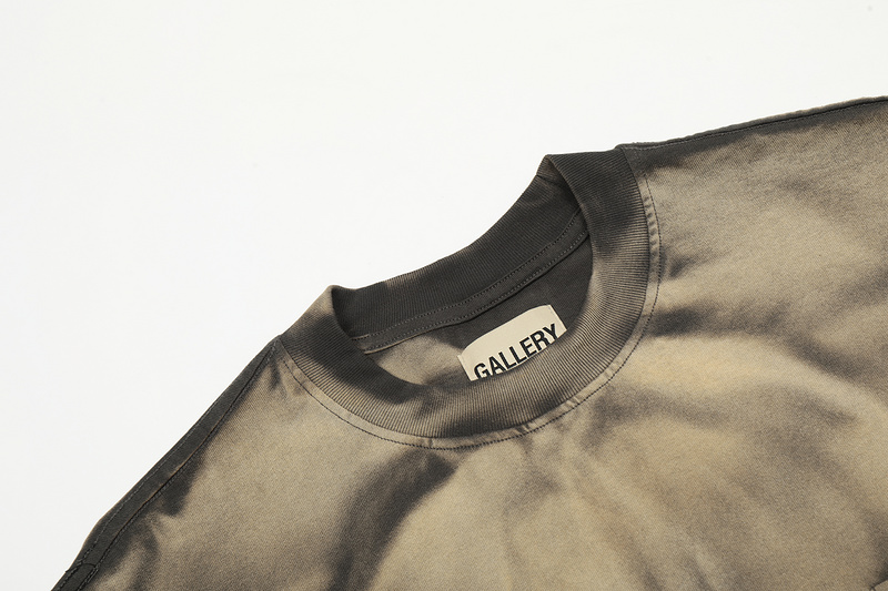 Футболка Gallery Dept Yellow Scull «Khaki» фото № 2