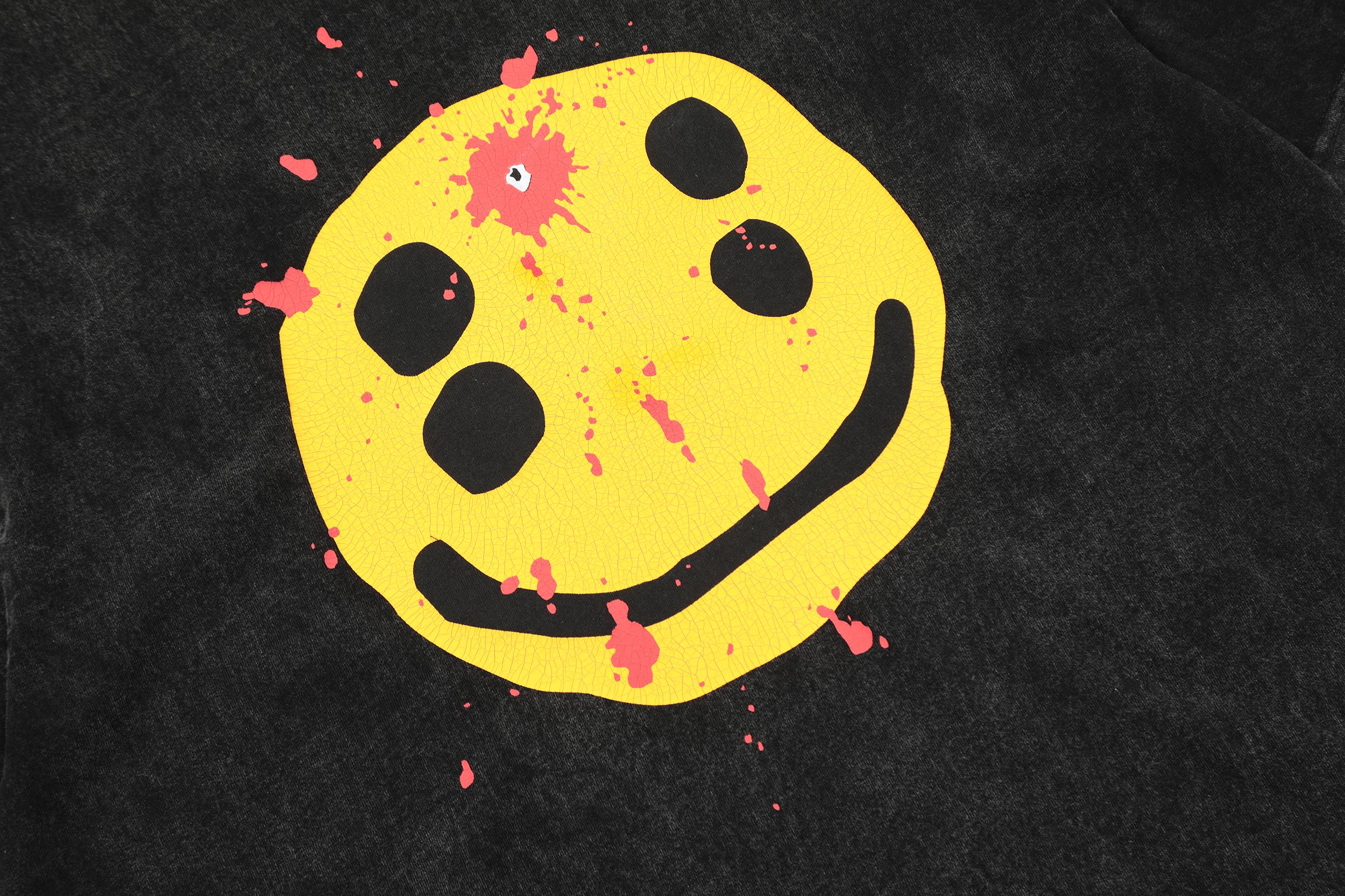 Футболка Giant Head-Shot Smile "Black" фото № 5