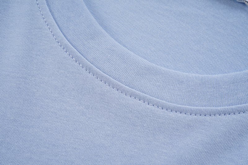 Футболка Givenchy An Eagle Carrying Skulls "Blue" фото № 7