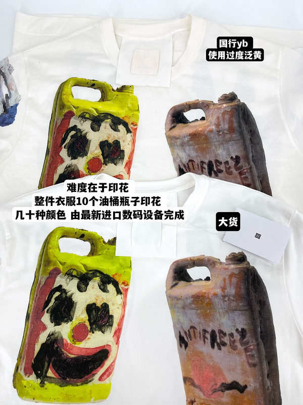 Футболка GIVENCHY Oil Drum “White” фото № 5