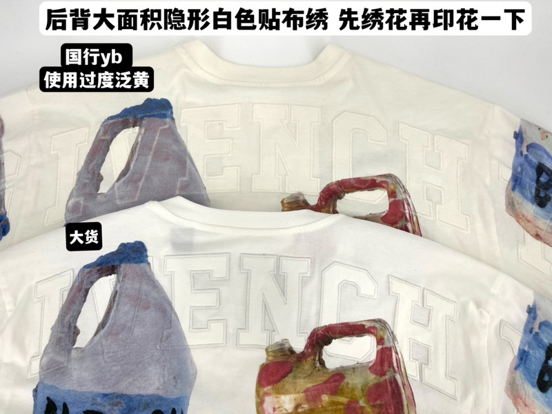 Футболка GIVENCHY Oil Drum “White” фото № 3