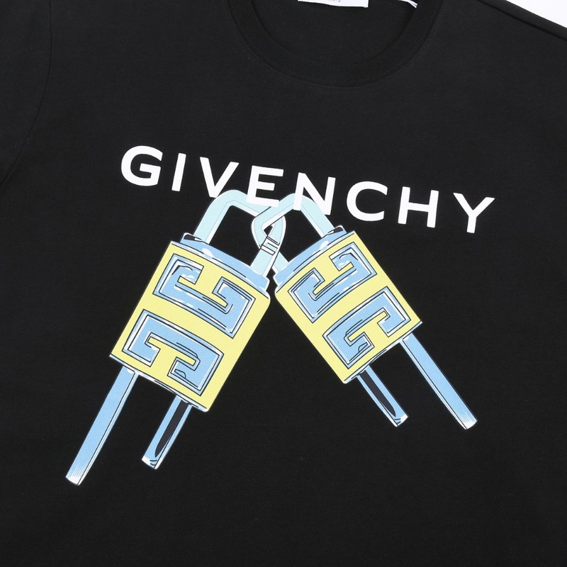 Футболка Givenchy On the Lock "Black" фото № 7