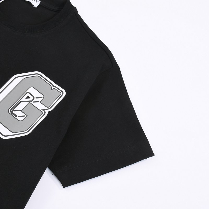 Футболка Givenchy With Logo And Number 52 "Black" фото № 4