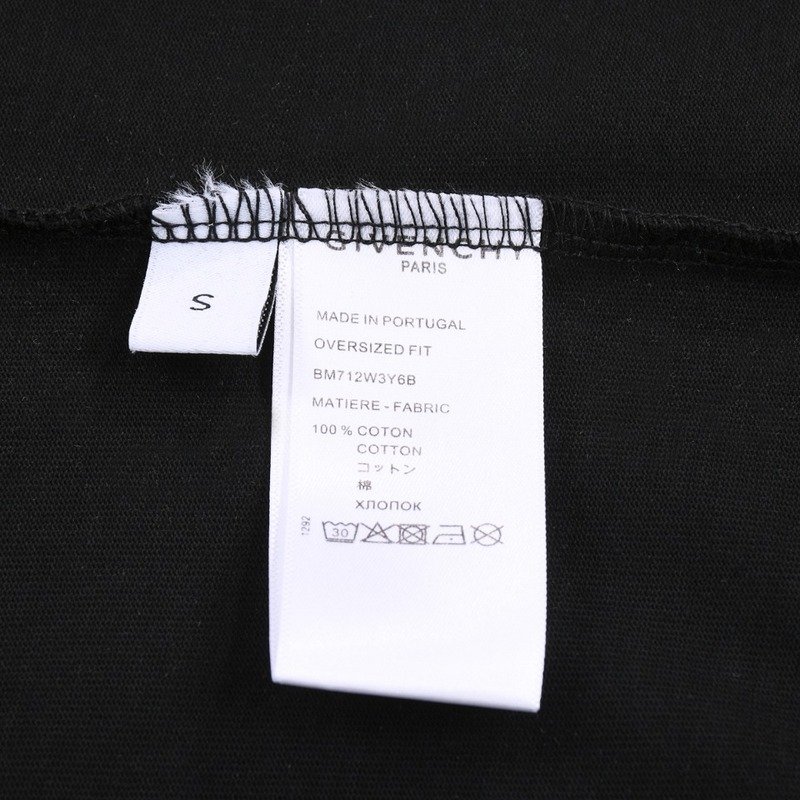 Футболка Givenchy With Logo And Number 52 "Black" фото № 3