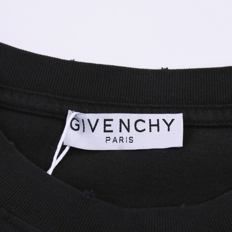 Футболка Givenchy Newspaper Print "Black" фото № 2